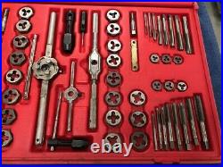 MAC TOOLS 76 PIECE TAP & DIE SET GOOD CONDITION Ships Free