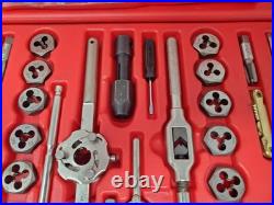 MAC TOOLS TDPLUS Deluxe Threading & Drill Bit Set USA INCOMPLETE Vintage