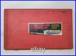 MAC TOOLS TDPLUS Deluxe Threading & Drill Bit Set USA INCOMPLETE Vintage