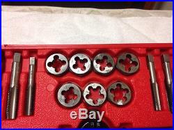 MAC Tap and Die Set Metric And Standard Large Sizes