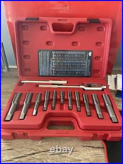 MAC Tools 25-PC Metric Tap and Hex Die Set TD25METS! MINT CONDITION