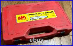 MAC Tools 25pc JUMBO METRIC Tap Die Set Lot Rethreading Cutting Mechanic