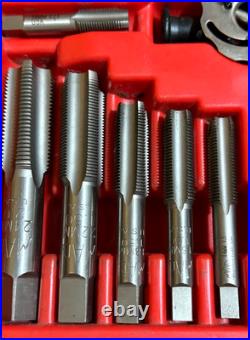 MAC Tools 25pc JUMBO METRIC Tap Die Set Lot Rethreading Cutting Mechanic