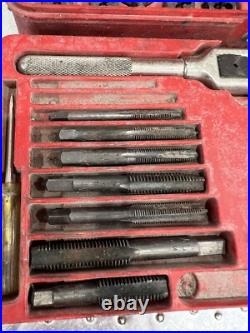 MAC Tools USA Metric Tap & Die Set Lot Rethreading Kit Red Automotive 8017TS