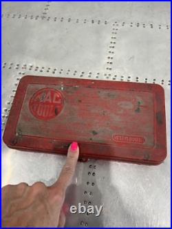MAC Tools USA Metric Tap & Die Set Lot Rethreading Kit Red Automotive 8017TS
