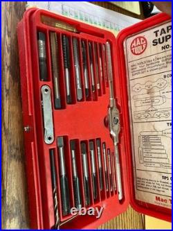 MAC Tools standard Tap Die Set Lot Rethreading Cutting Automotive Mechanic