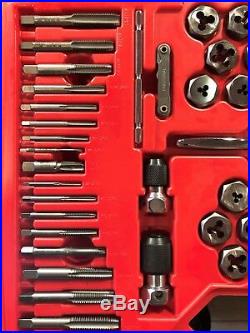 MATCO TOOLS 675TD 75-Piece Combination Tap and Die Set SAE, Metric & Pipe Taps