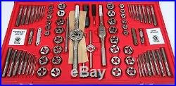 MATCO TOOLS 676TDP 117 PIECE DELUXE TAP AND DIE THREADING SET