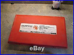 MATCO TOOLS 76 PIECE FRACTIONAL & METRIC TAP AND DIE THREADING SET 676TD
