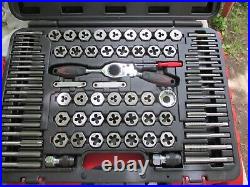 MATCO TOOLS 81MATDS 81-PIECE AUTO MASTER SERIES TAP & DIE SET WithCASE looks great