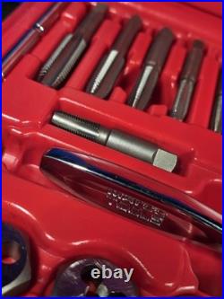 MATCO TOOLS TD40S 40-Piece SAE TAP & DIE Thread Repair Set With Case