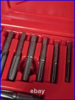 MATCO TOOLS TD40S 40-Piece SAE TAP & DIE Thread Repair Set With Case