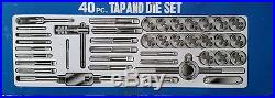 METRIC TUNGSTEN 40pc TAP AND DIE SET