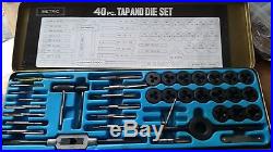 METRIC TUNGSTEN 40pc TAP AND DIE SET