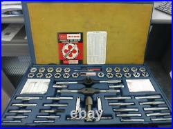 MINT -Vintage- Sears Craftsman Kromedge 51 Pc Tap&Die Set Metric/SAE USA 9-5210