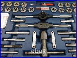 MINT -Vintage- Sears Craftsman Kromedge 51 Pc Tap&Die Set Metric/SAE USA 9-5210