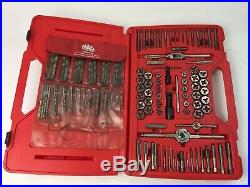 Mac Tools 117 piece Tap & Die Drill & Extractor set in case 100% complete TDPLUS
