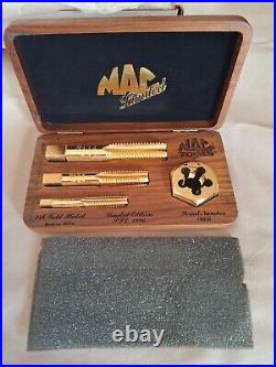 Mac Tools 24k Gold Edition Collectors Sets. Tap And Die And Chisel Set