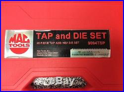 Mac Tools 25pc Tap and Die Set