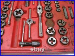 Mac Tools 76-Piece Tap and Die Set Good Condition, Missing pieces READ Lot# HBD1