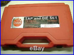Mac Tools 76 Piece Tap and Die Set TD Combo SAE & Metric