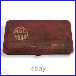 Mac Tools 8017TS Metric Tap & Die Set Red Case Mixed Pieces Vintage Essential