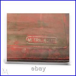 Mac Tools 8017TS Metric Tap & Die Set Red Case Mixed Pieces Vintage Essential