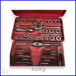 Mac Tools 8017TS Metric Tap & Die Set Red Case Mixed Pieces Vintage Essential