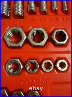 Mac Tools TRCOMBO48 Fractional / Metric 48-Piece Rethreading Set