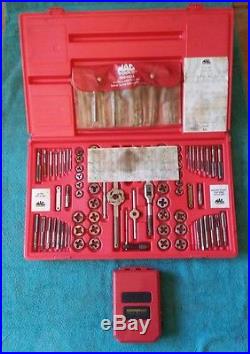 Mac tools tap and die set with drill bit sets mechanics