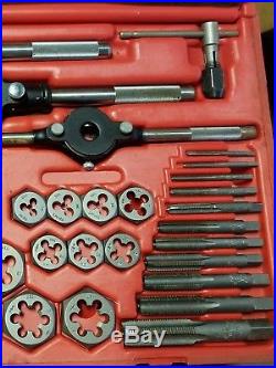 Magna 58 piece sae tap and die set 6-32 to 3/4