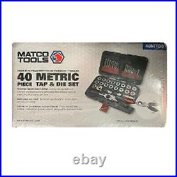 Matco 40 Piece Metric Tap and Die Set Sealed
