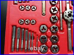 Matco 676TDP 117 Piece Deluxe Tap and Die Threading Set Standard & Metric Al34F