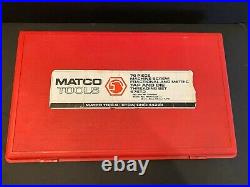 Matco 676TD Tap And Die Set 76 Piece Machine Screw Fractional & Metric