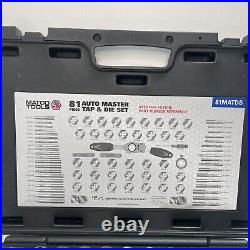 Matco 81MATDS 81-Piece Auto Master Tap & Die Set (Used, Good Condition)