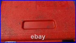 Matco TR43K Thread Restoring, Tap, Die And File Kit. 43pc