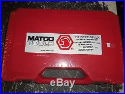 Matco Tools 117 Piece Delux Tap And Die Threading Set 676TDPLUS Fract & Metric