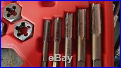 Matco Tools 25 Piece NC And NF Tap And Die Threading Set 9/16 Through 1 Inch