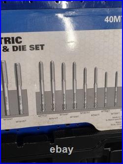 Matco Tools 40MTDS 40 Piece Metric Tap and Die Set NICE