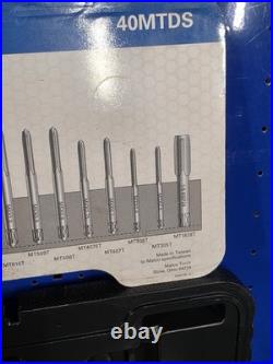 Matco Tools 40MTDS 40 Piece Metric Tap and Die Set NICE