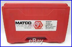 Matco Tools 6095TD 25 Piece Metric Large Tap And Die Master Set