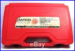Matco Tools 676TD 76 Piece Combination Tap and Die Set Drill NICE! FREE SHIP