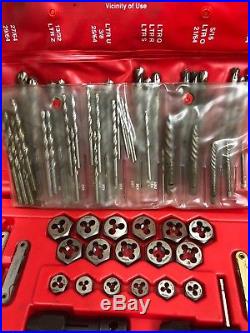Matco Tools 676TD 76 Piece Tap and Die Set 41 Piece HSS Drill Bit Extractor Set