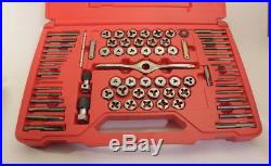 Matco Tools 74 Piece Tap and Die Threading Set 675TD