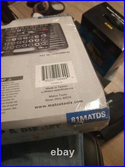 Matco Tools 81MATDS 81-Piece Auto Master Tap & Die Set Complete