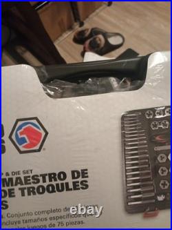 Matco Tools 81MATDS 81-Piece Auto Master Tap & Die Set Complete