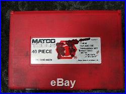 Matco Tools TD40M 40pc Tap and Die Threading Set. F33