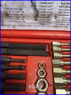 Matco Tools TR51K Thread Restoring Rethreading Kit Set Made In USA