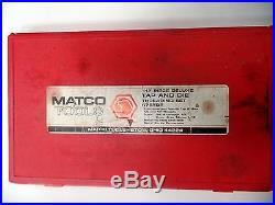 Matco Tools Tap and Die 117pc set