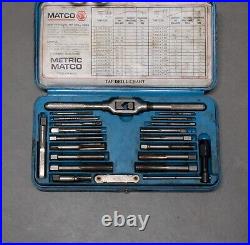 Matco Tools USA Metric Tap And Die Super Set 6312 COMPLETE